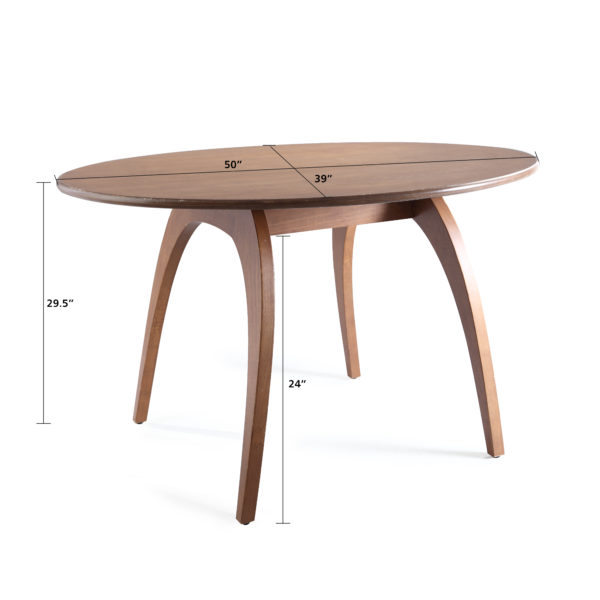 Beckett Table ~ Deco Walnut